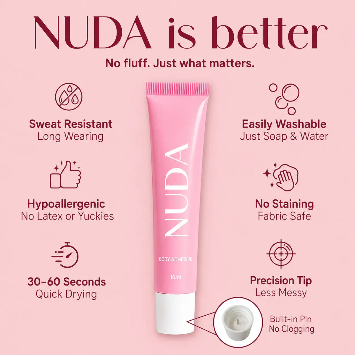 NUDA Body Adhesive roll-on - view 3