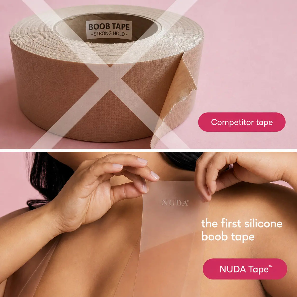 NUDA Tape repositionable silicone boob tape - view 10
