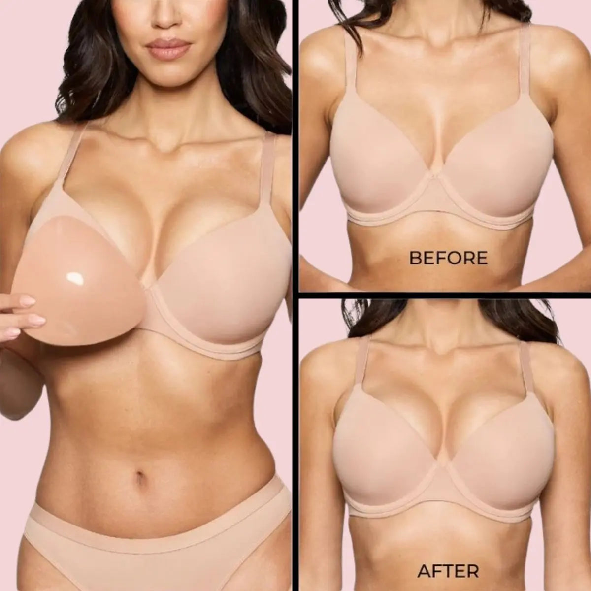 NUDA Bra Inserts reusable adhesive bra inserts - view 2